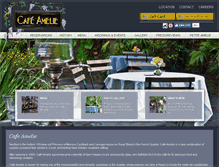 Tablet Screenshot of cafeamelie.com